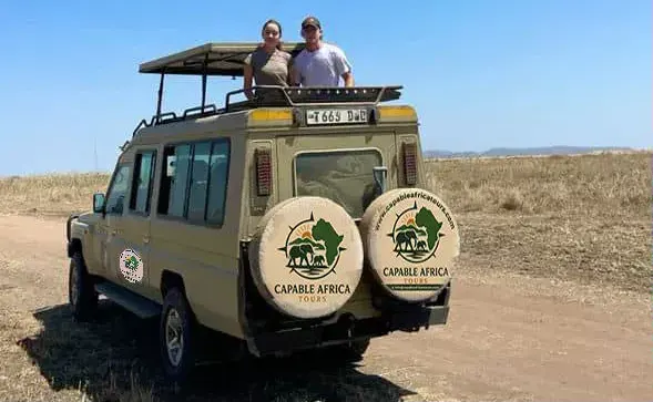 Suite de lune de miel romantique surplombant le cratère de Ngorongoro