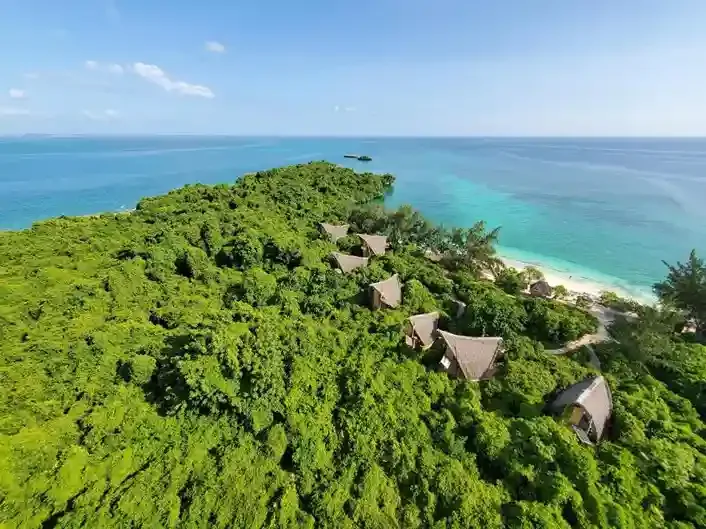 Chumbe Island’s eco-lodge with pristine coral reefs and turquoise waters