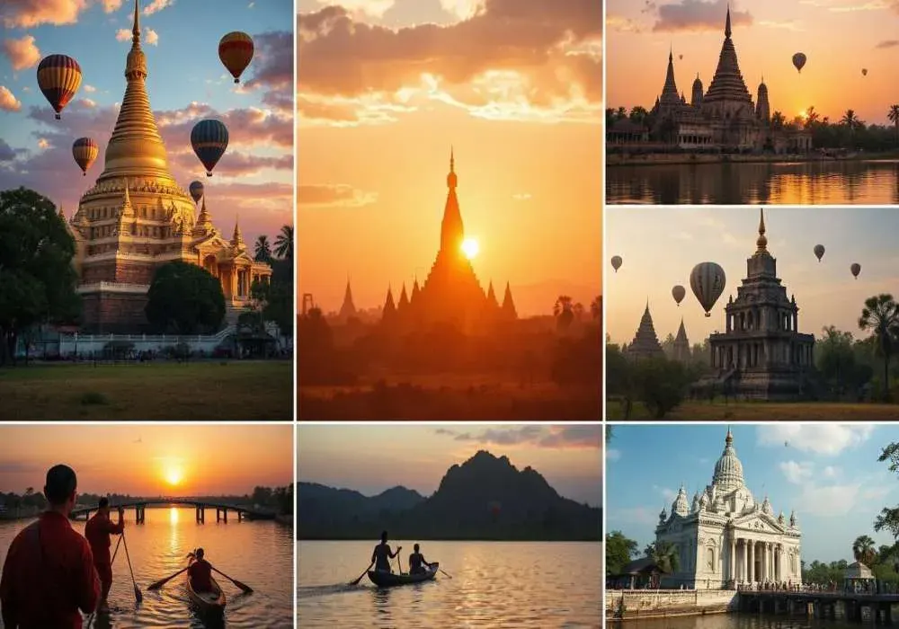 Bagan temples at sunrise, Shwedagon Pagoda, Inle Lake leg-rowers and U Bein Bridge – Myanmar travel guide 2026-2027