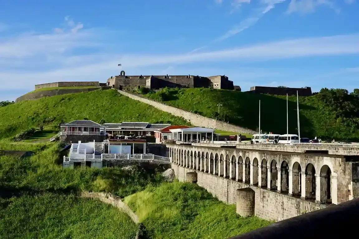 Brimstone Hill Fortress, Pinney’s Beach Nevis, Mount Liamuiga volcano and luxury resorts – Saint Kitts and Nevis travel guide 2026-2027