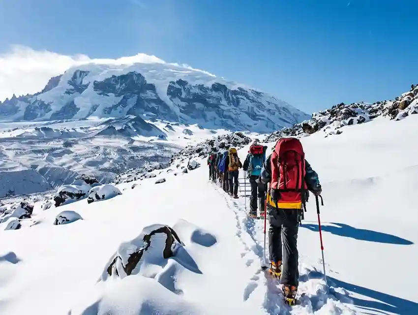 Climbing Kilimanjaro via Lemosho Route