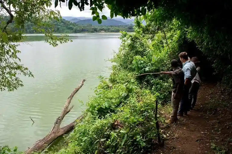 Marche de la nature du lac Duluti