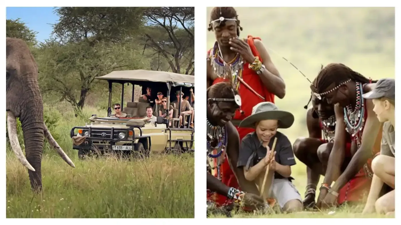 Tanzanie à 8 jours safari de luxe et de culture de luxe