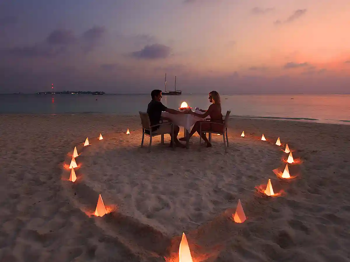 Romantic Zanzibar beach honeymoon